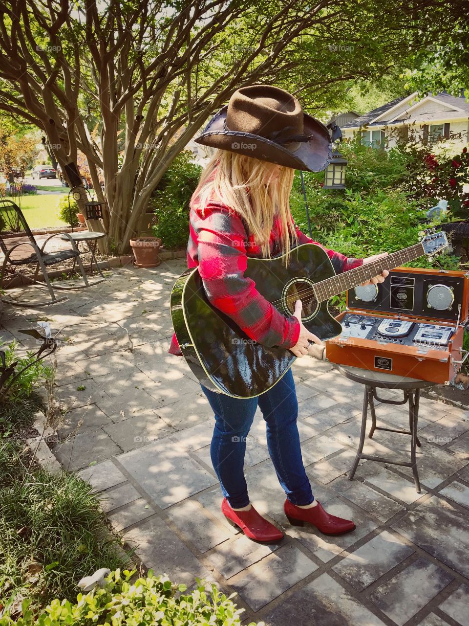 Playing Guitar 