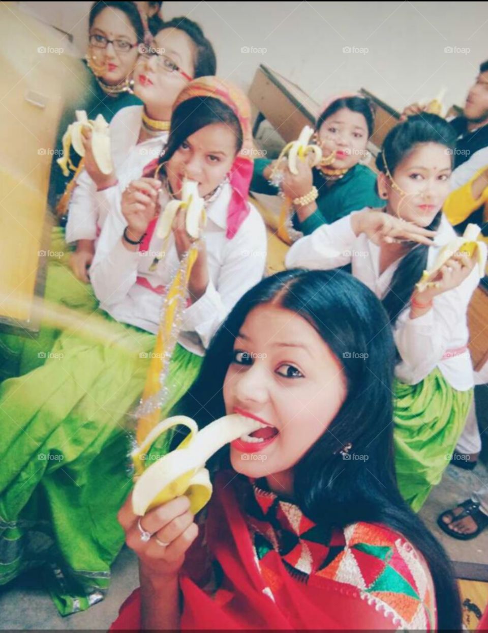 Party of banana