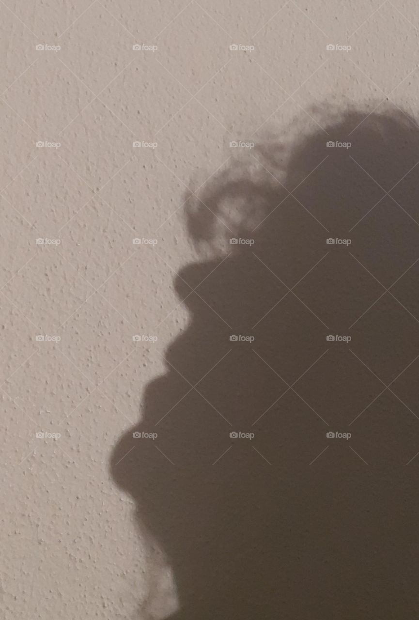 Just a shadow in the wall