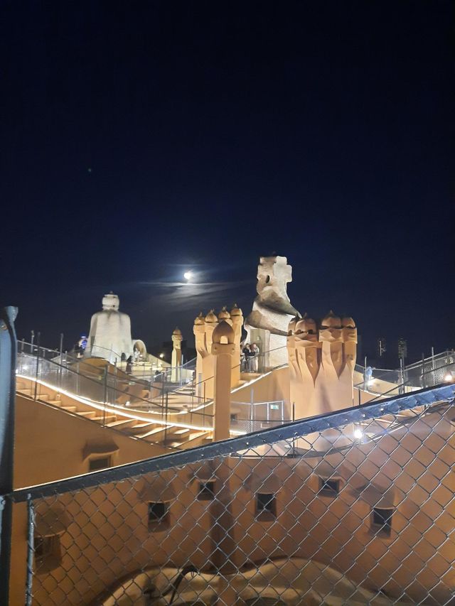 La pedrera terrace