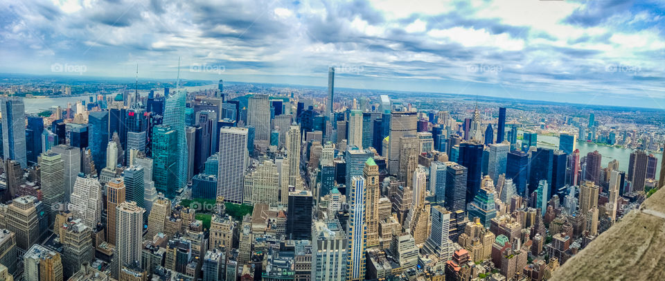 NYC View From Empire State Building 