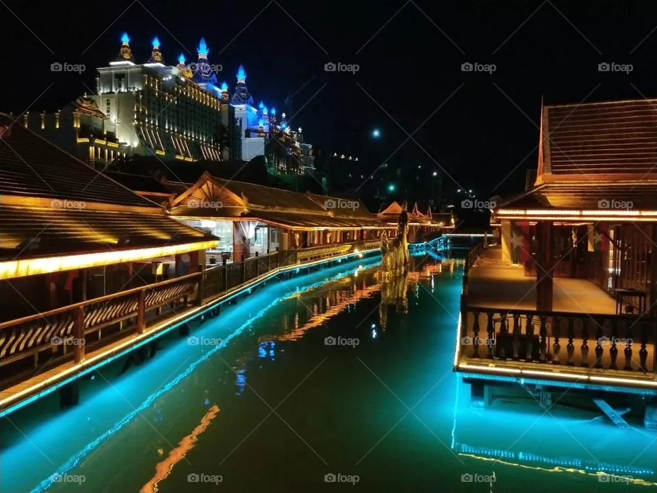 Temple Night View