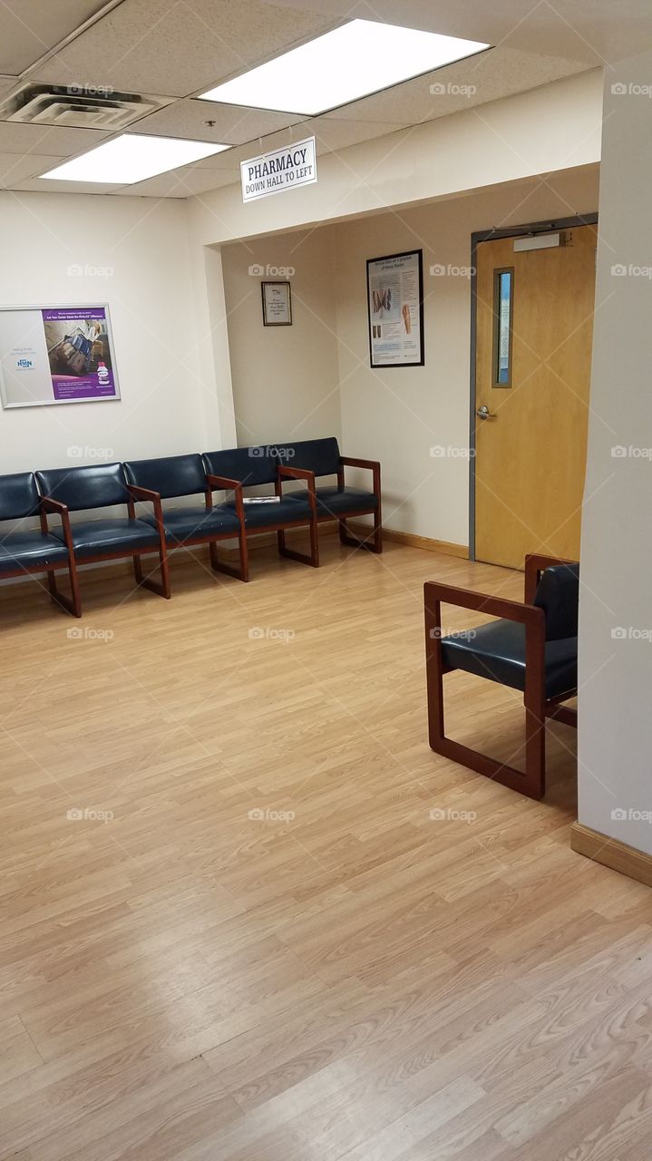 Doctor office waiting room