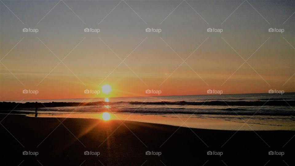 sunrise on Pawleys Island SC