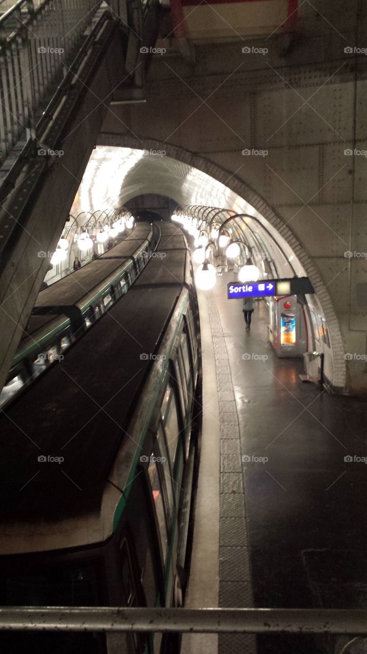 Underground. Metro station