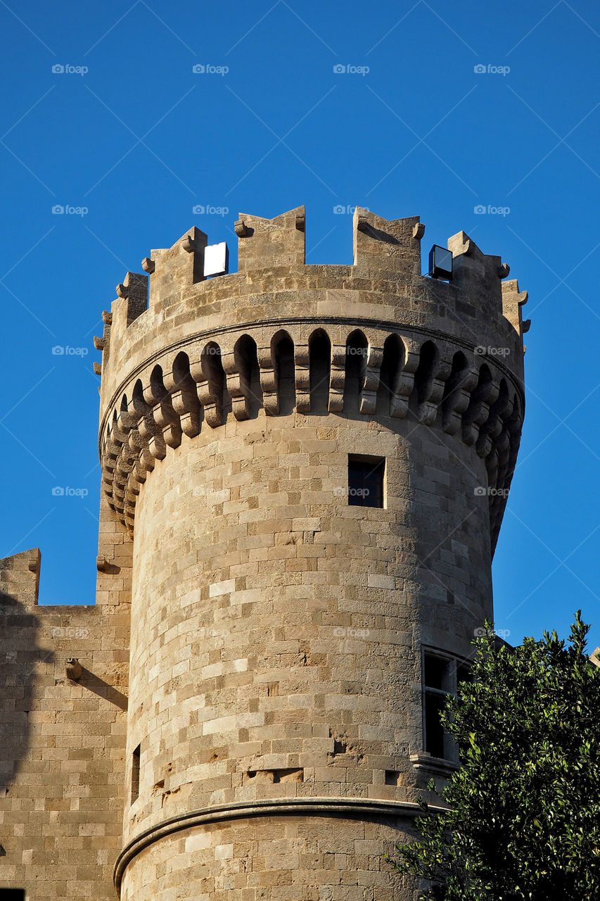 castle in Rodos