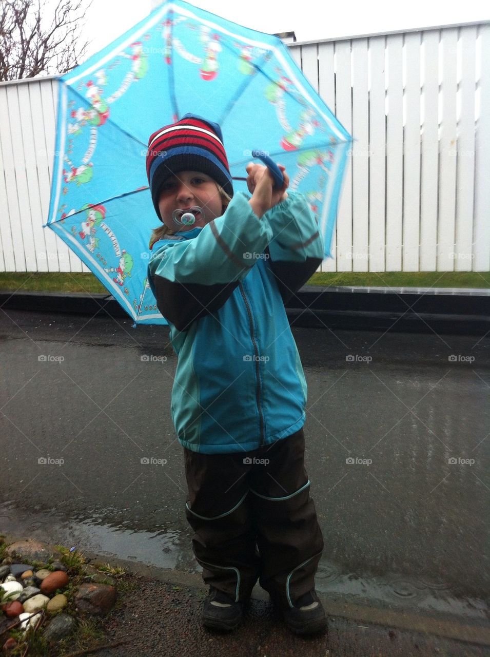 sweden boy rain kids by majo