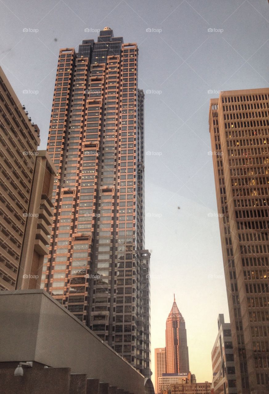 Skyscrapers 3. Talk buildings in downtown atlanta.
