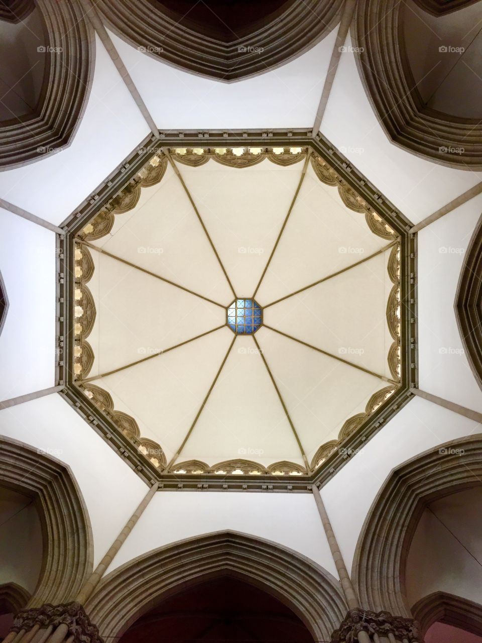 Roof of a church
