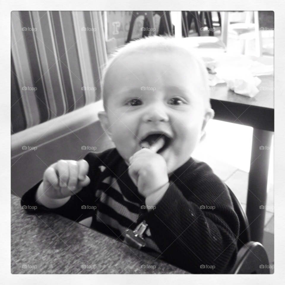 baby smile french fry first food by millerdbjj