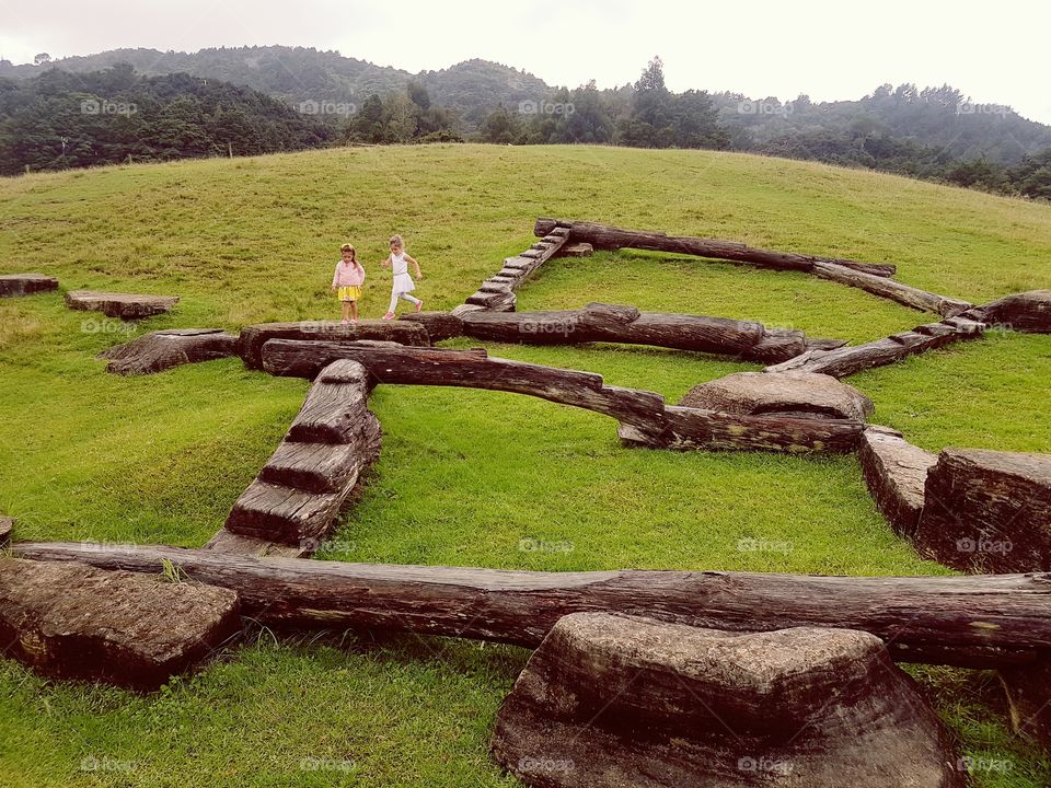 children playing