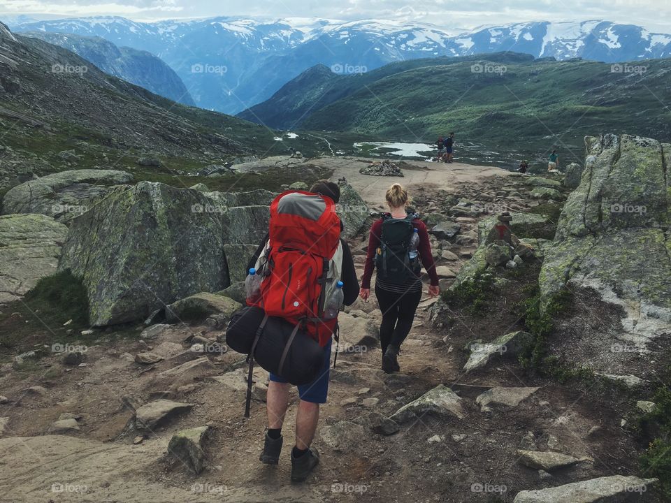 Mountain, Hike, Landscape, One, Travel