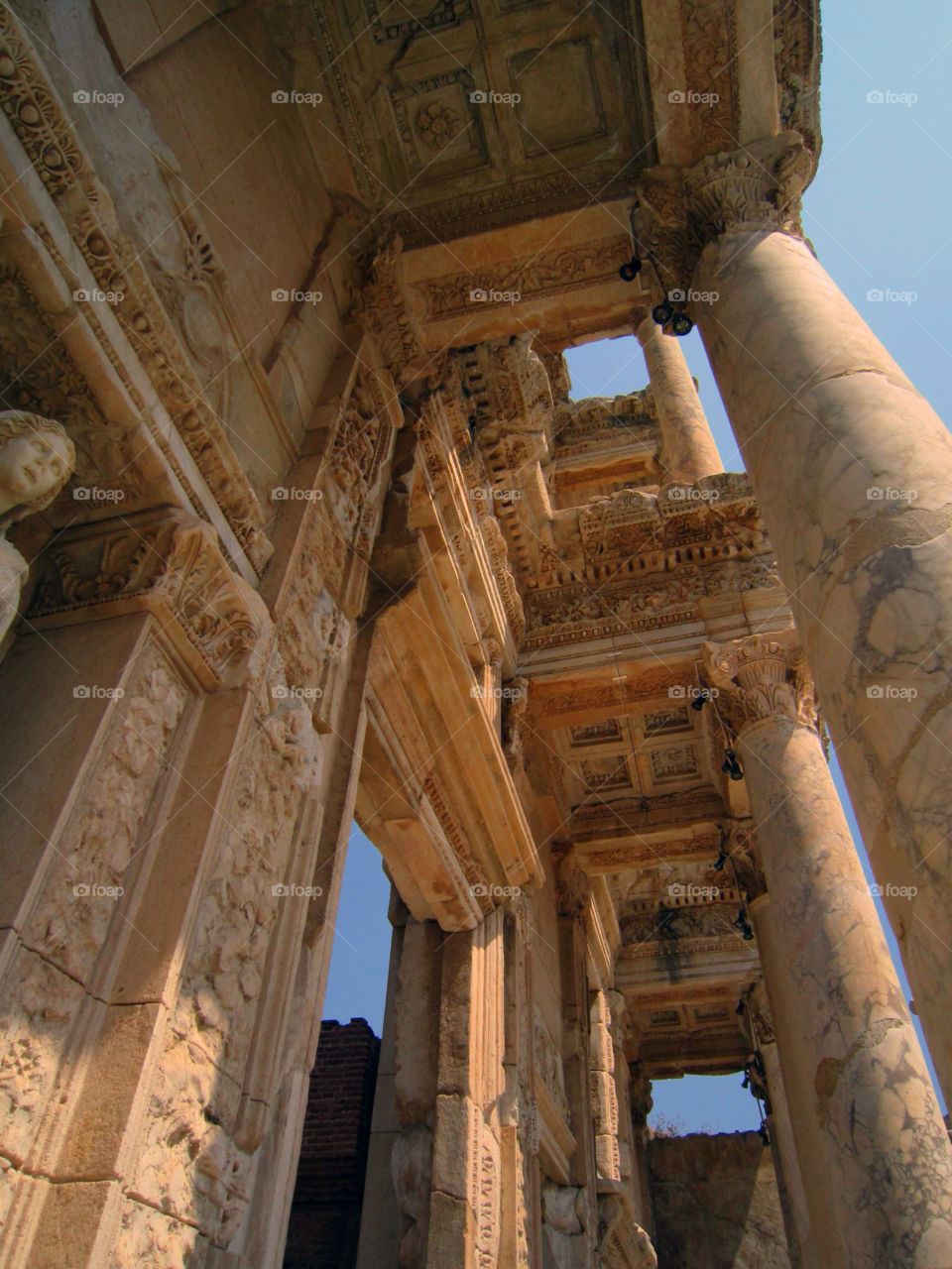 The Library of Celsus in Turkey