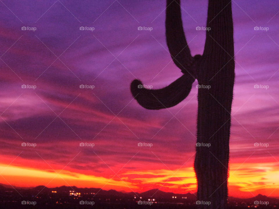 sunset arizona by ttrout