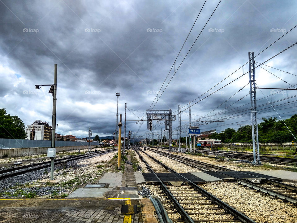 Train station in Terni