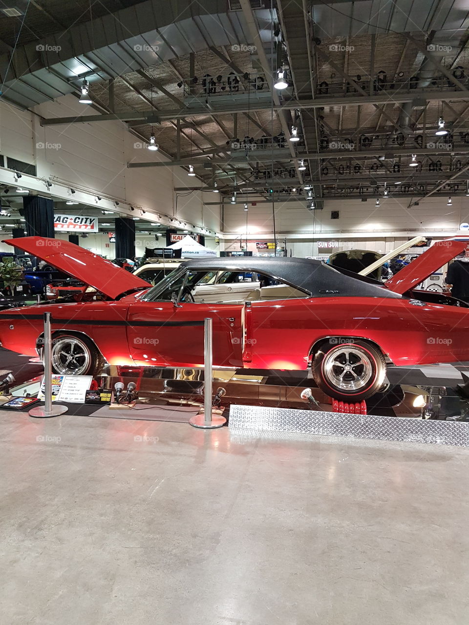 Red beauty at World Of Wheels