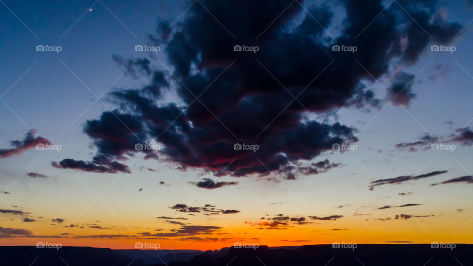 Sunset at the south rim 