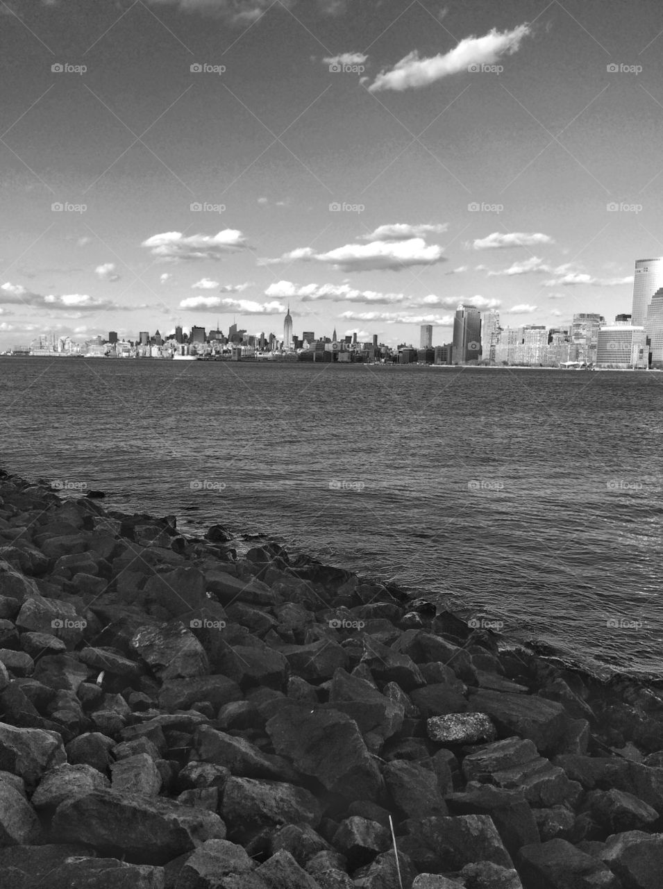 New York City skyline, Usa