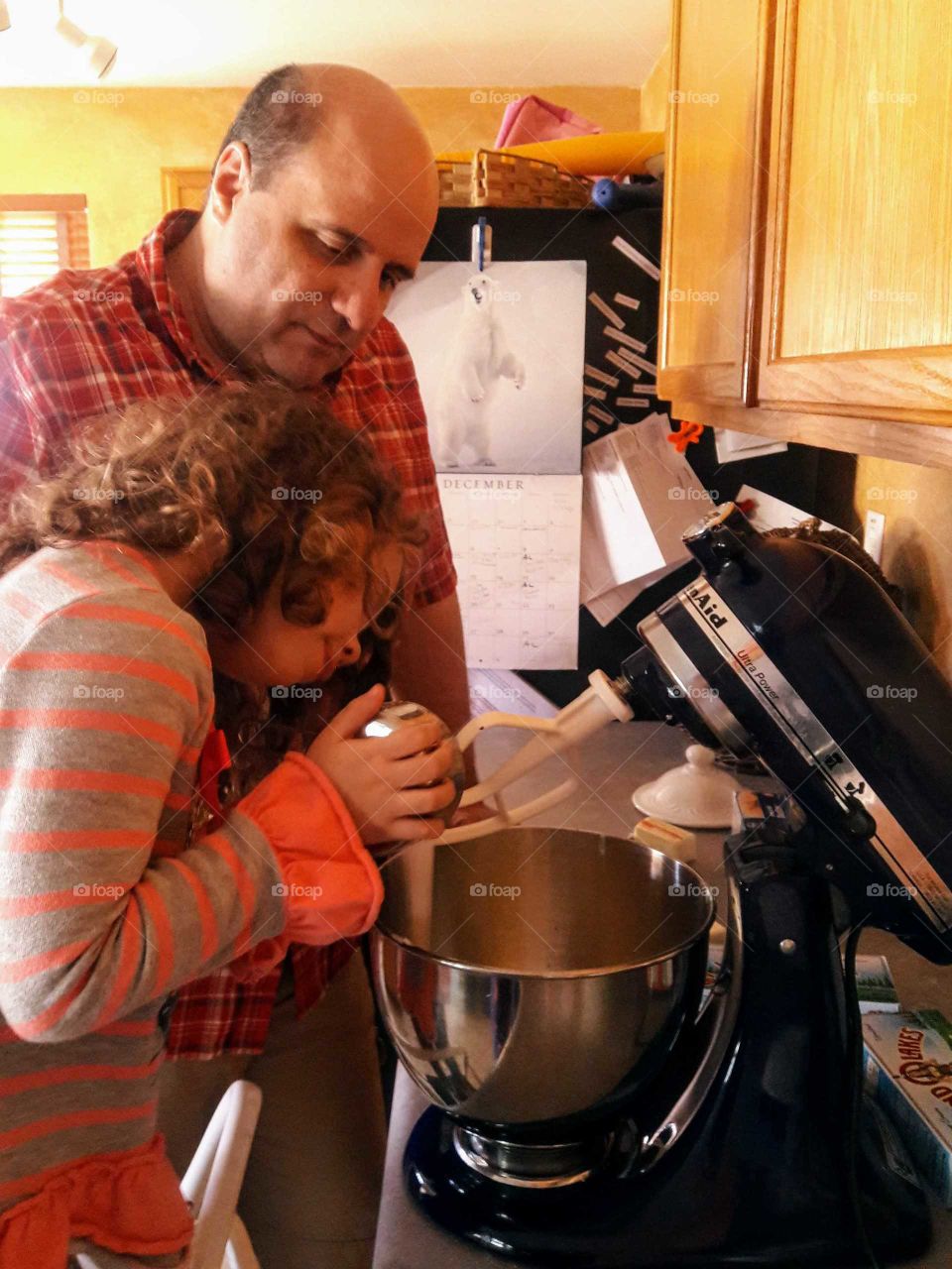 Baking with Dad