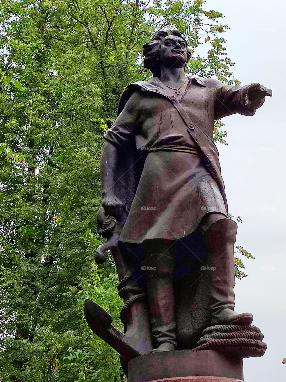 Monument to Peter the Great.  Izmailovo.  Moscow