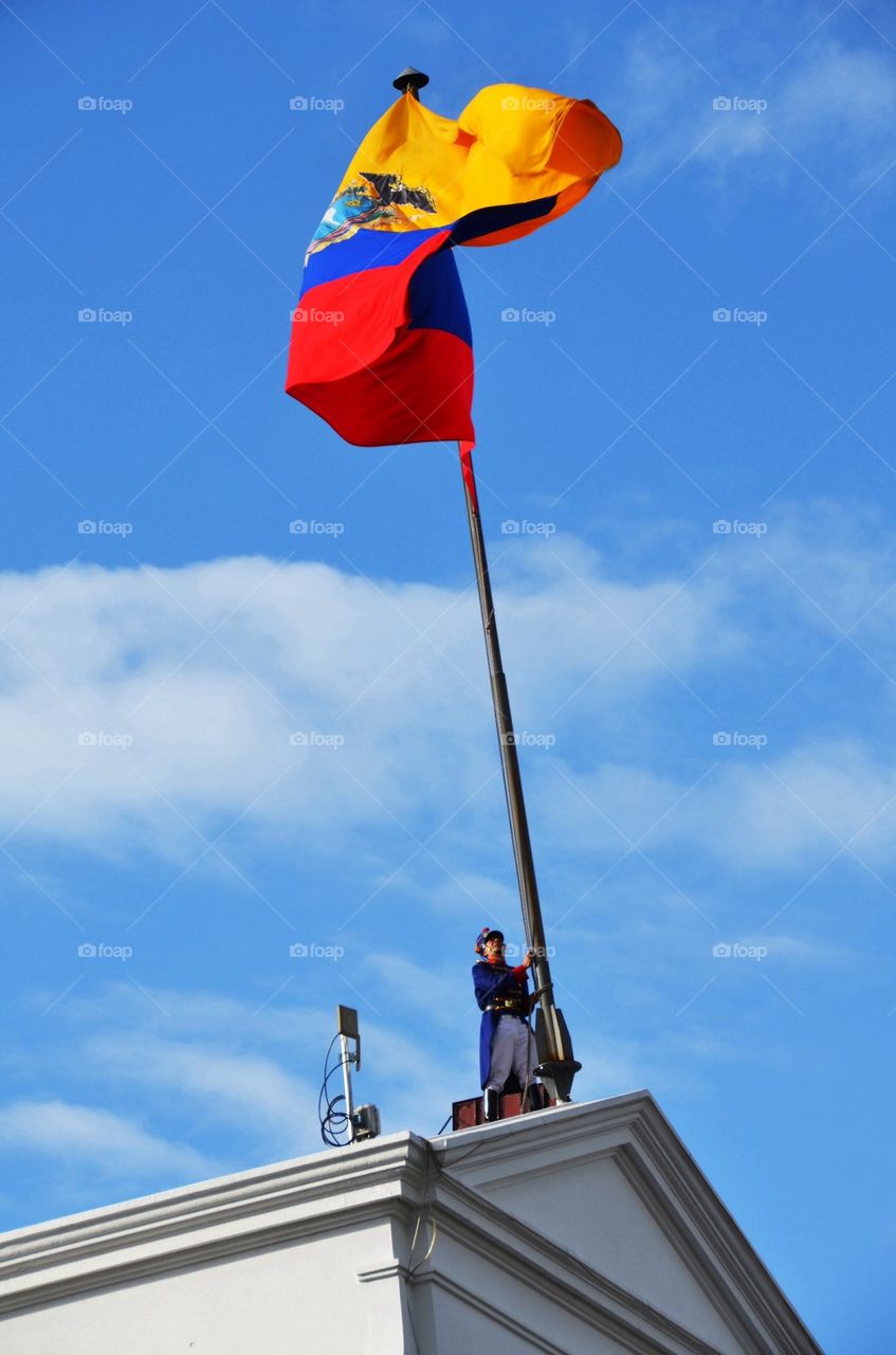 Ecuadorian flag