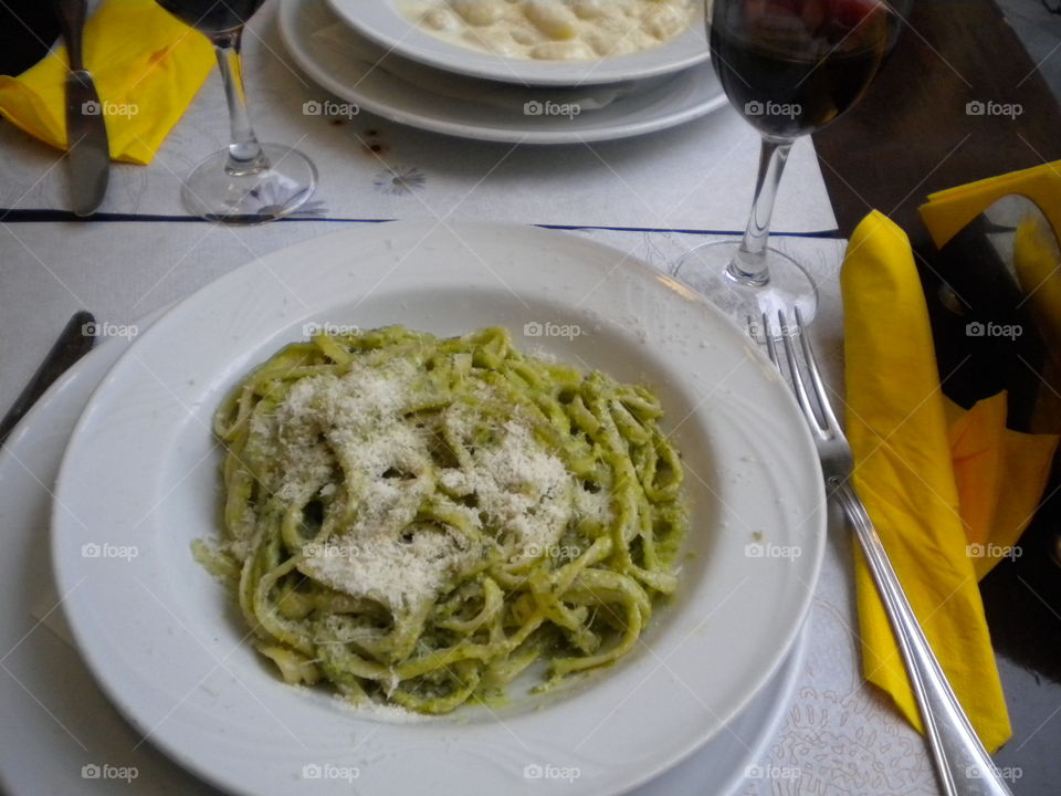 Pesto in Italy 