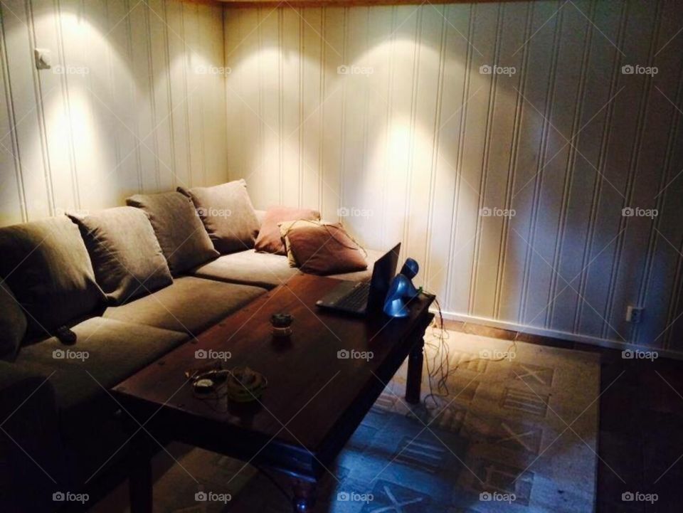 Cosy norwegian livingroom.. Clean, well lighted livingroom in Norway 