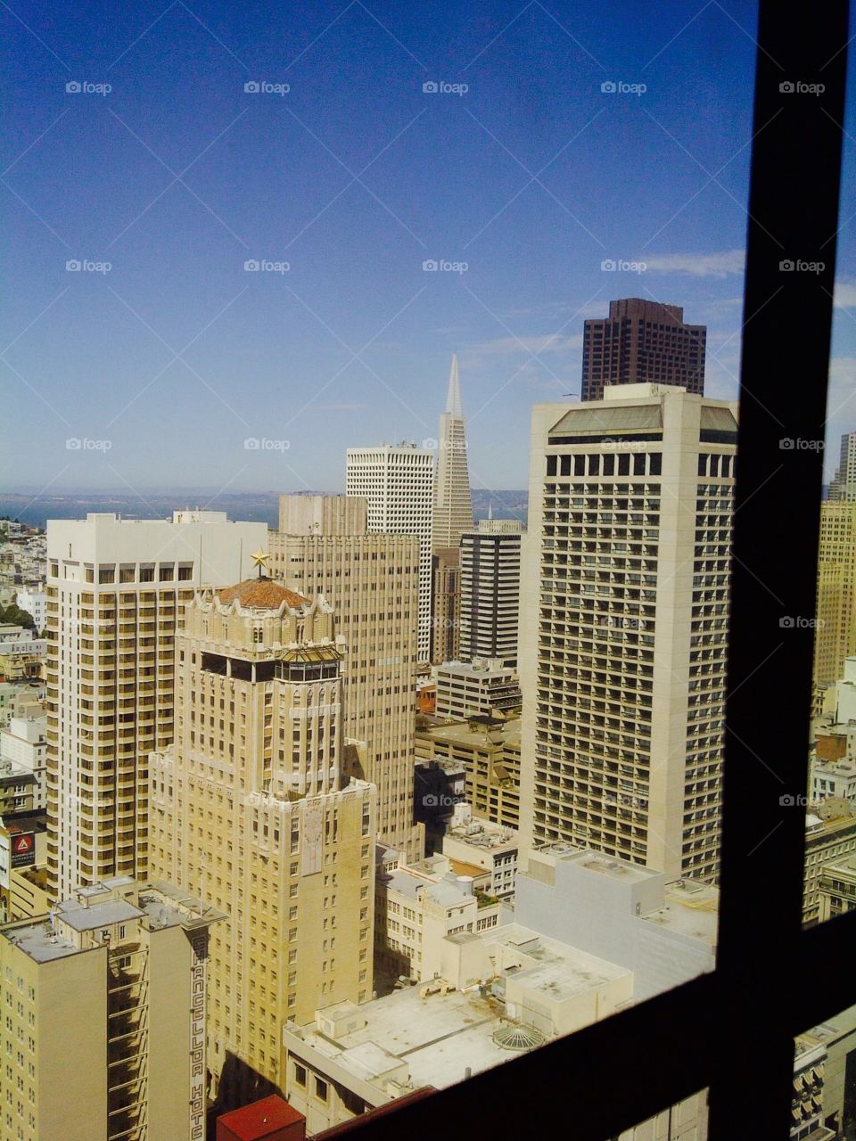 Top View from Westin Francis in SF