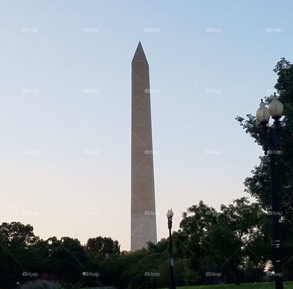 Washington DC monument