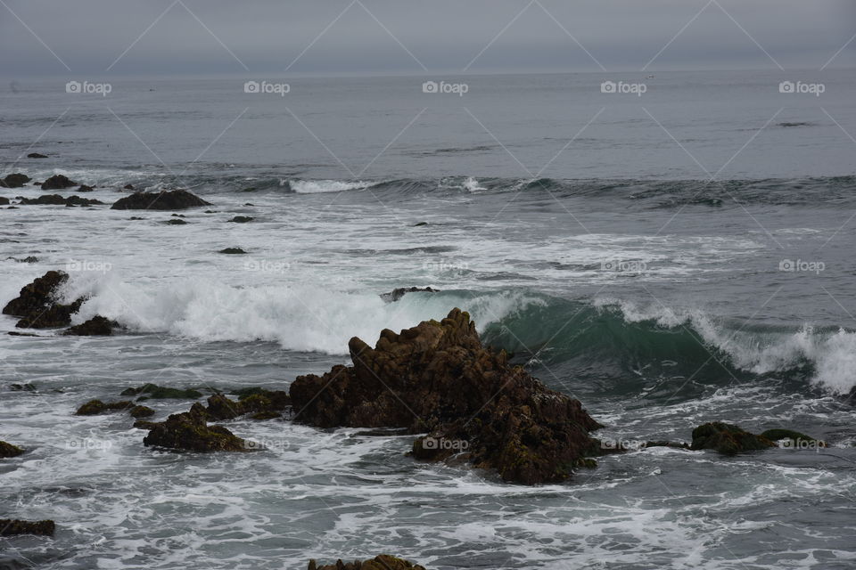 Rocky coast