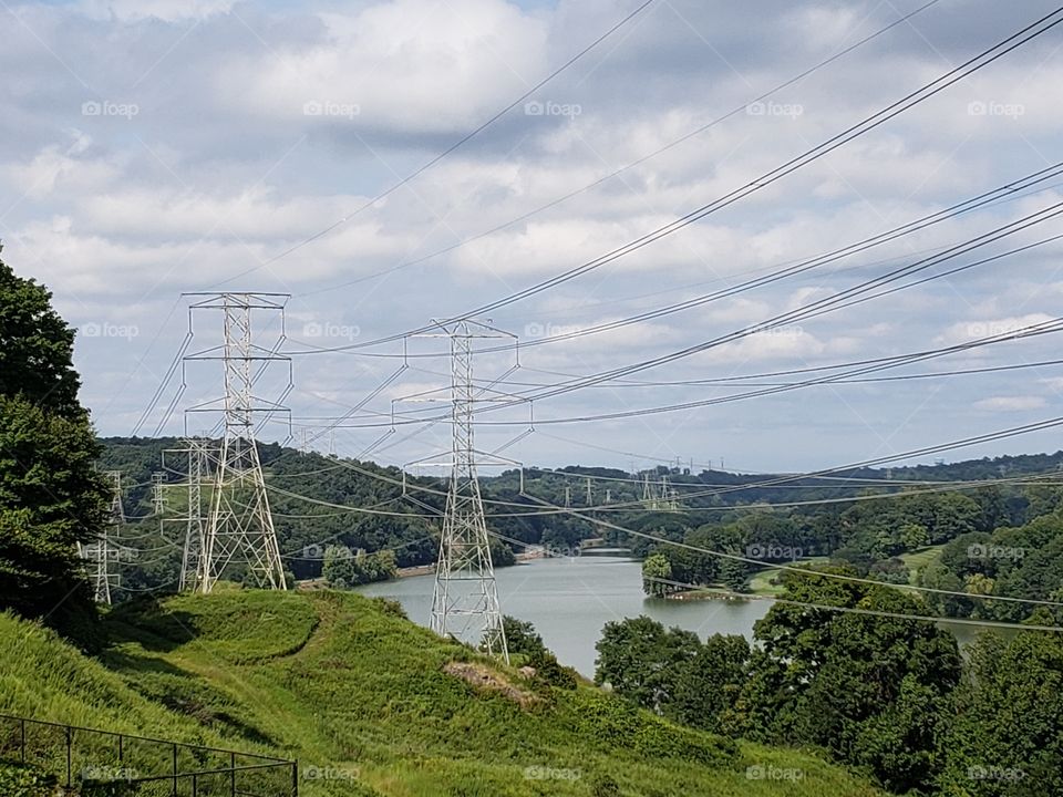 Transmission towers