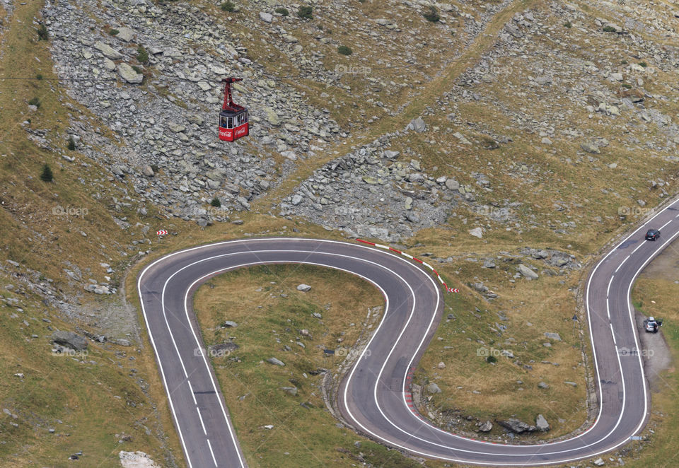 Above the Transfagarasan