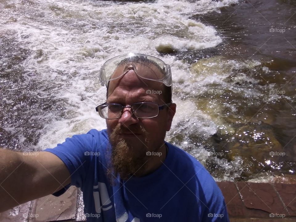 dubzanator selfie at River