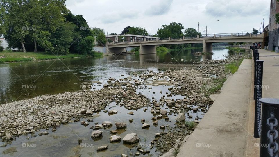 River Raisin, Monroe Michigan