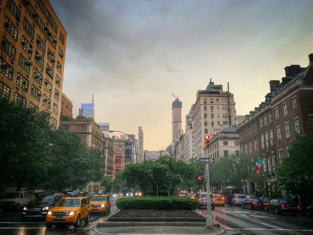 Park Avenue after the rain