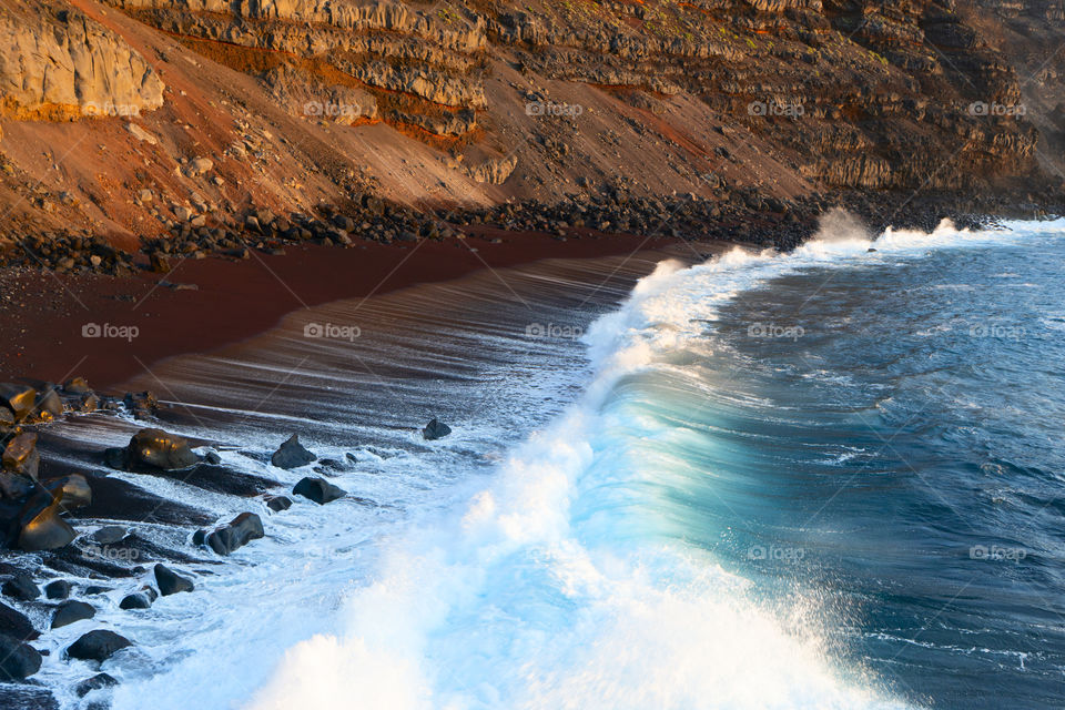 Verodal beach, El Hierro island, Canary 