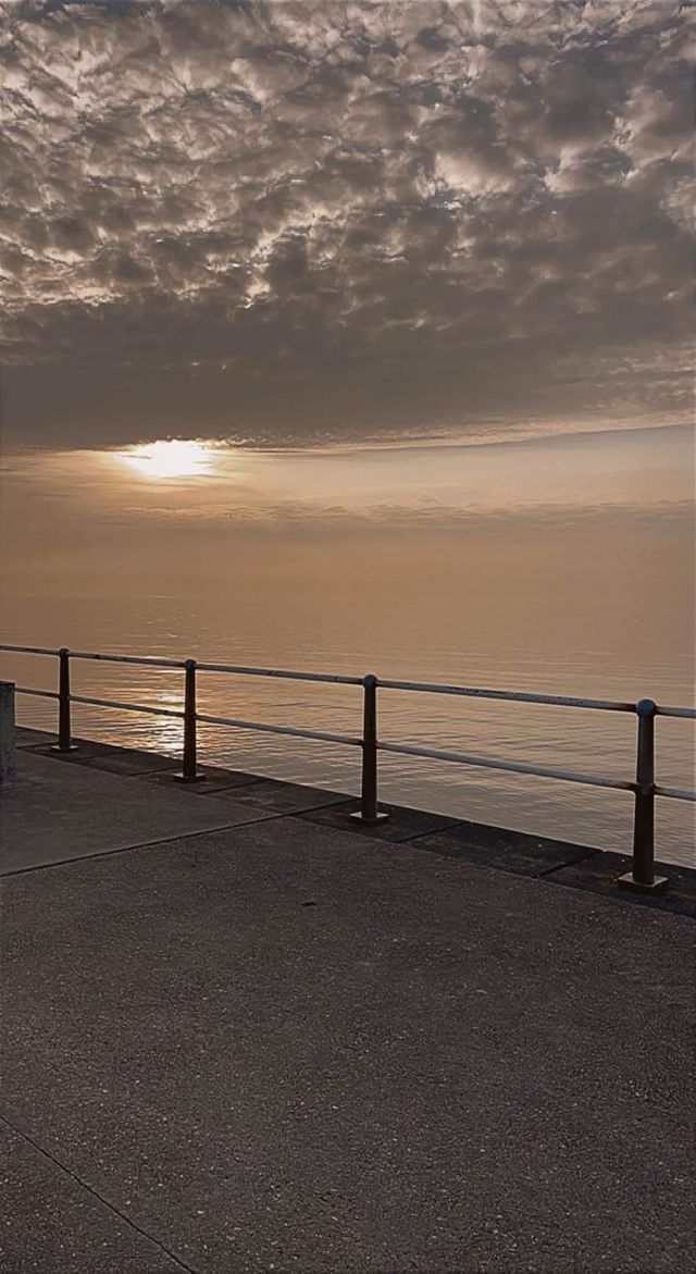 Early morning in weymouth dorset