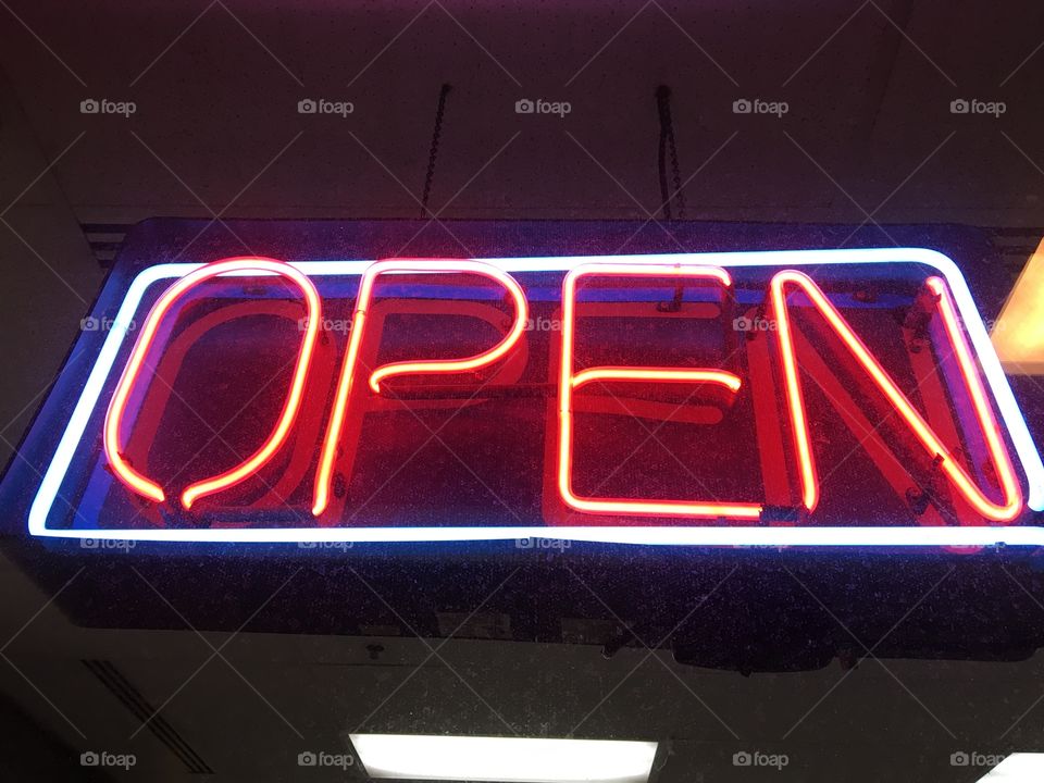 Open Sign