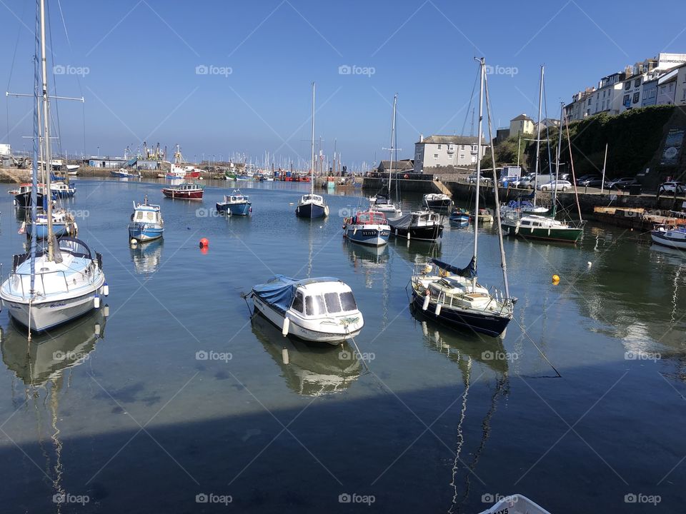 Remember those hot summer days, one of five super hot days in lovely Brixham.