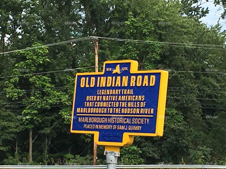 Historic sign