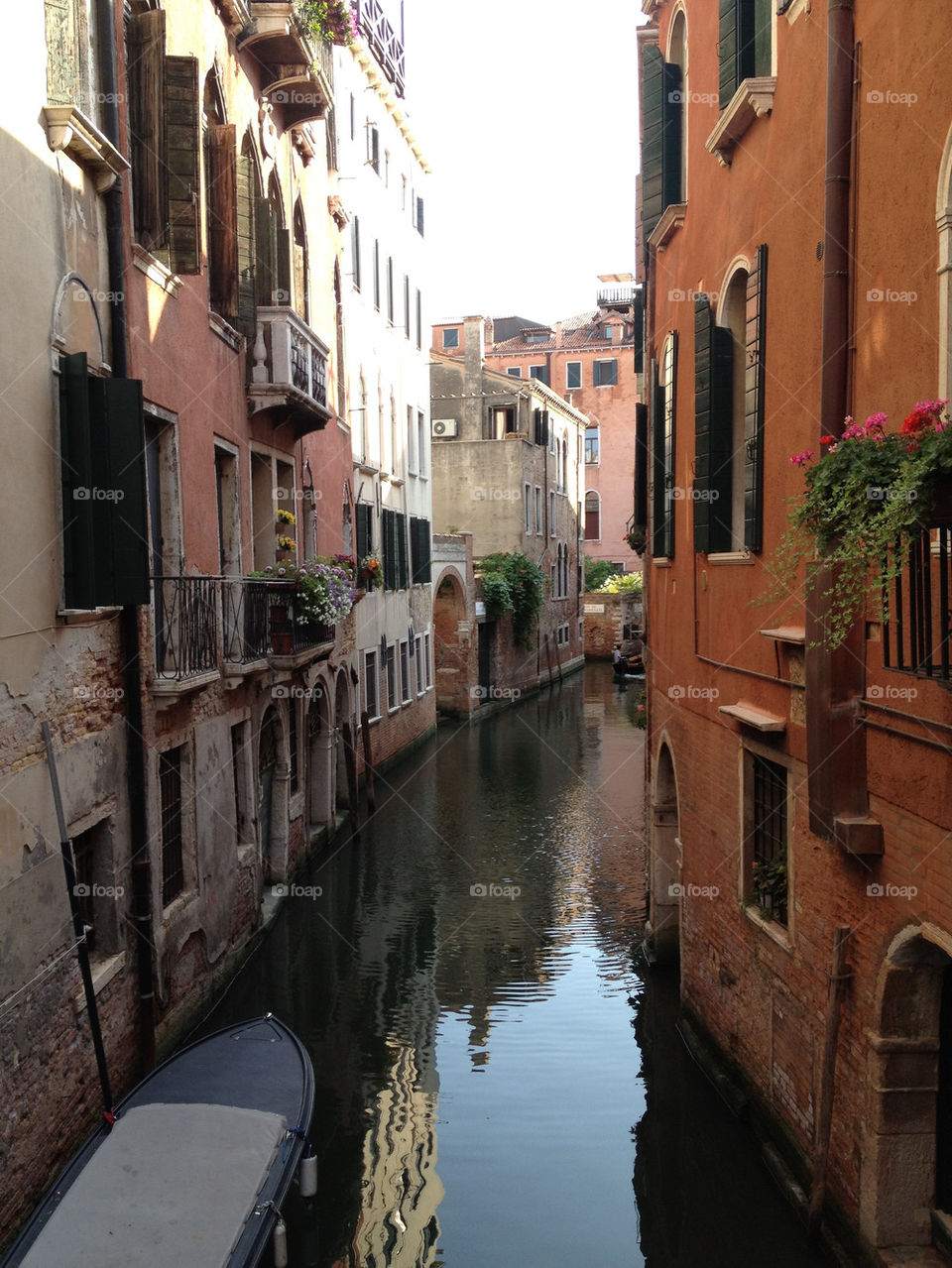 buildings river afternoon canal by dannytwotaps