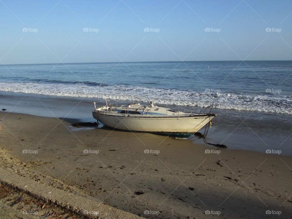 Washed Up Boat