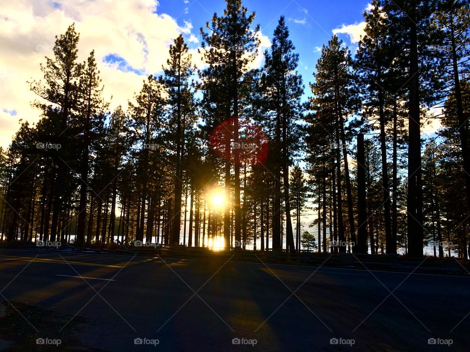 What better way to watch the sunset 