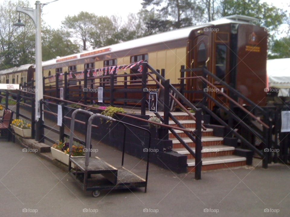 Old vintage train