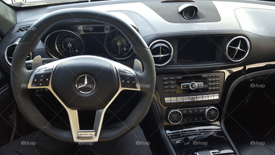 Mercedes Benz interior