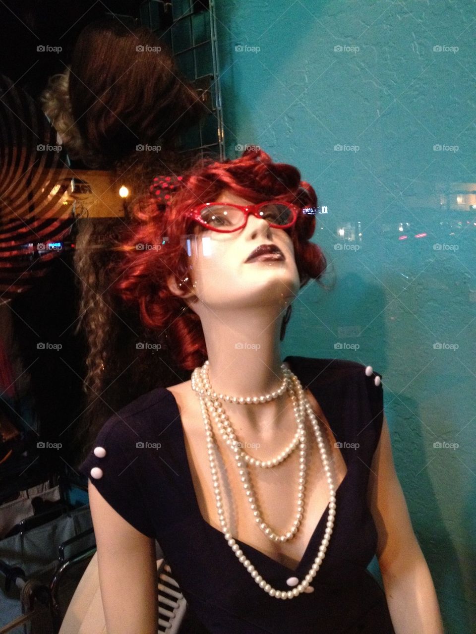 Mannequin in Window