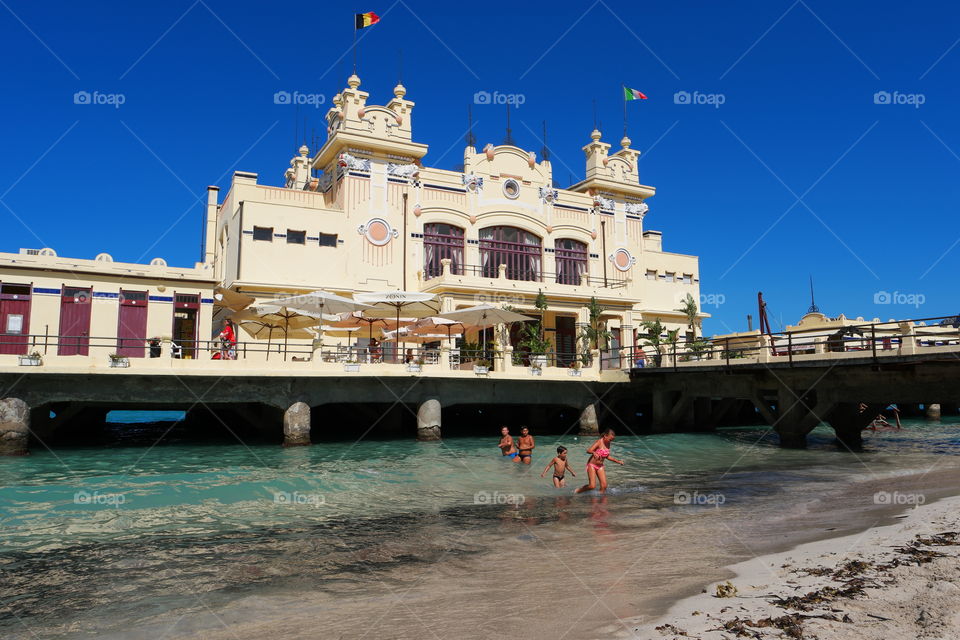 castle on the sea