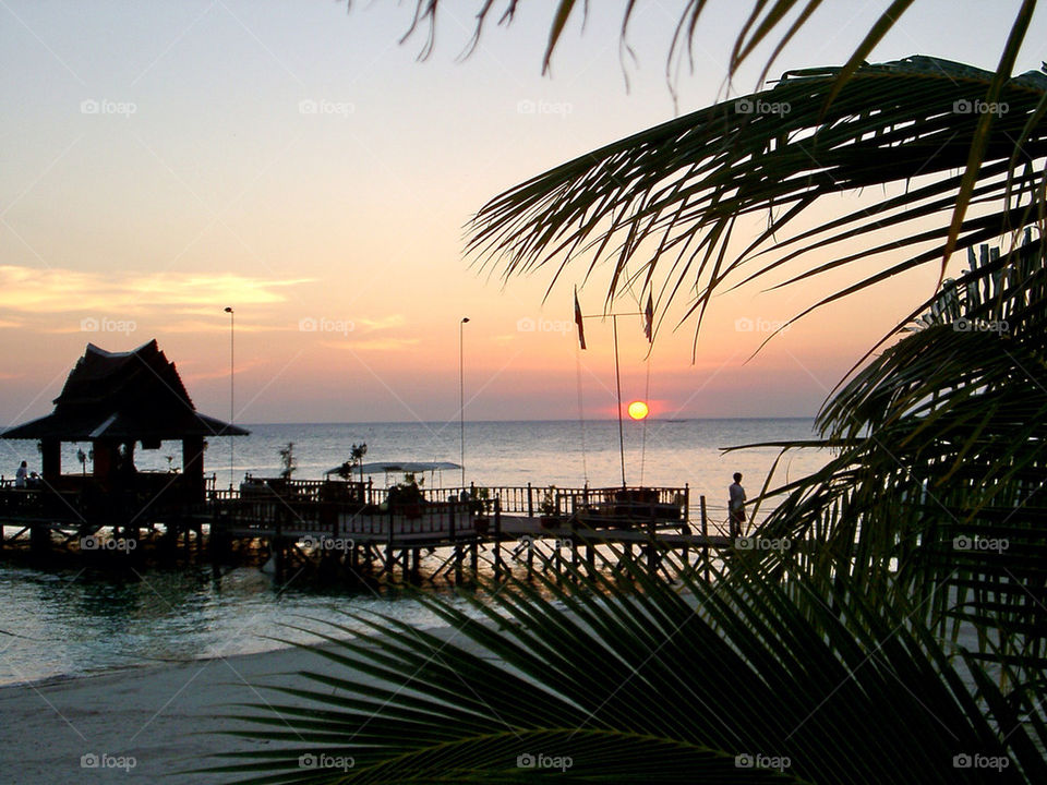 sunset mabul sipadan by seeker