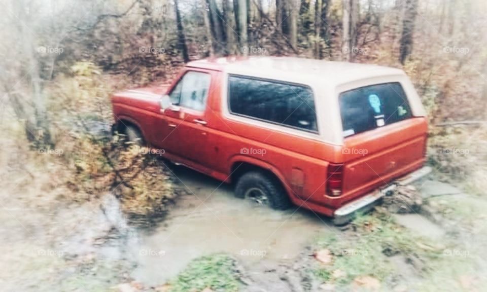 1984 bronco mud fun