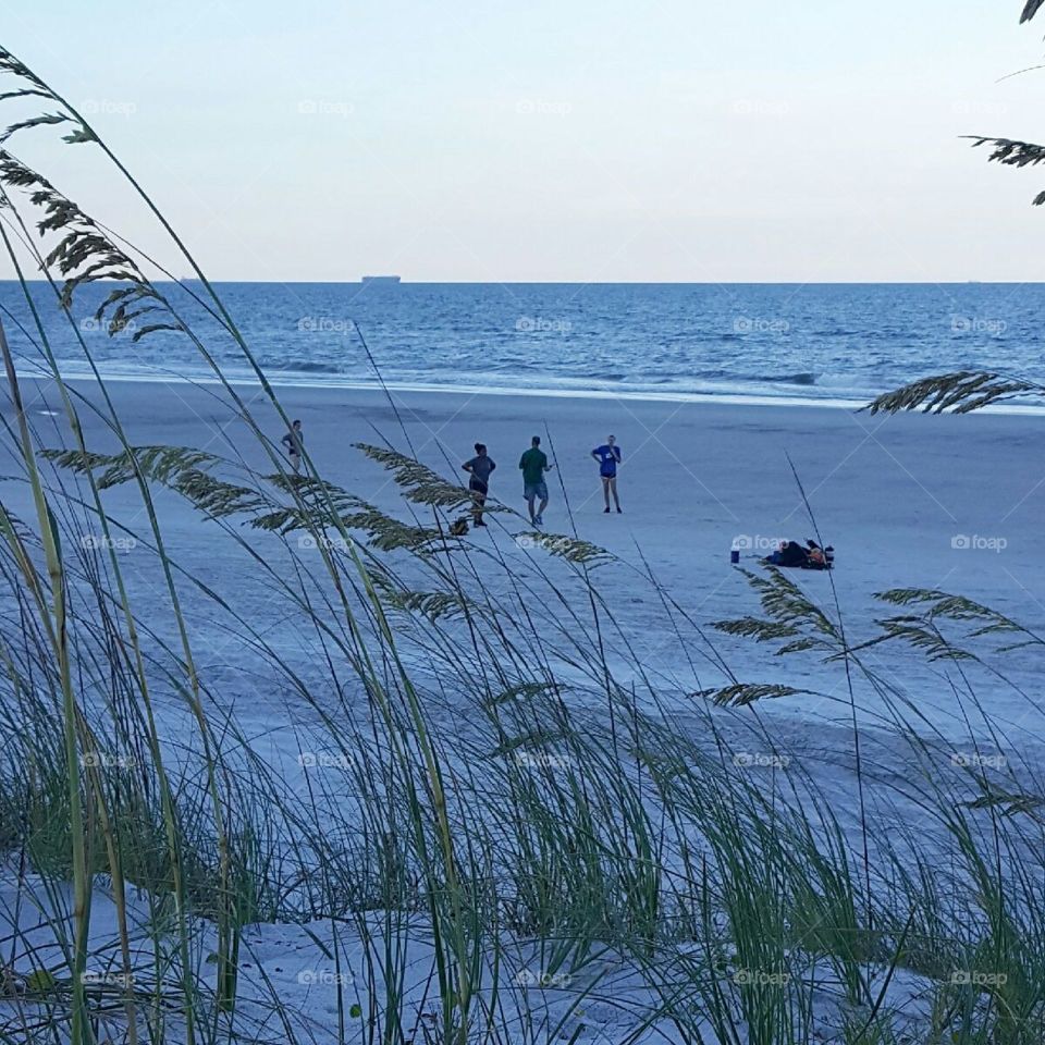 Beach Soccer Practice